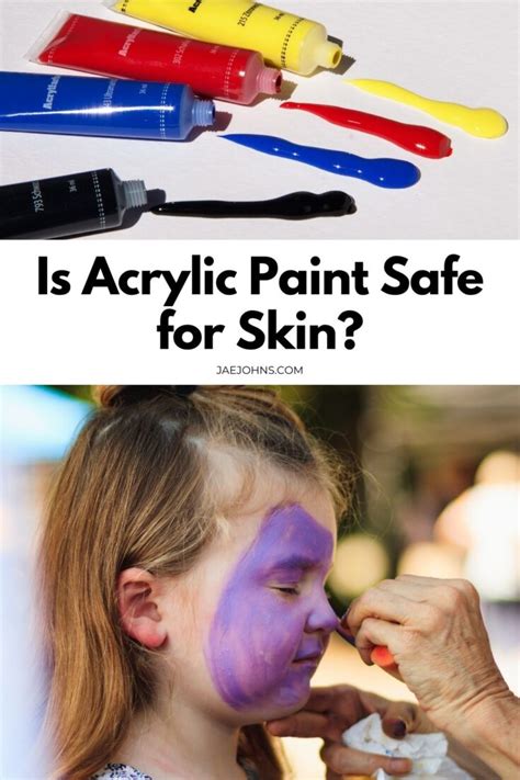 Is paint safe for skin?
