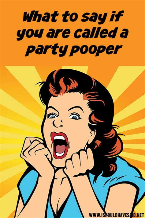 Is party pooper slang?