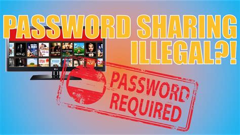 Is password sharing illegal in the US?