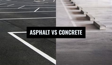 Is pavement harder than concrete?