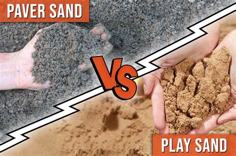 Is paver sand different than regular sand?