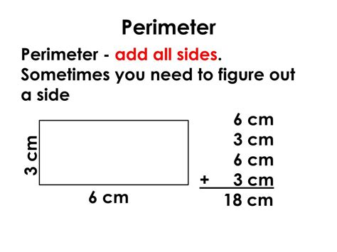 Is perimeter add or multiply?