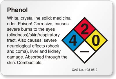 Is phenol flammable?