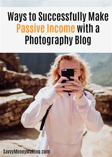 Is photography passive income?