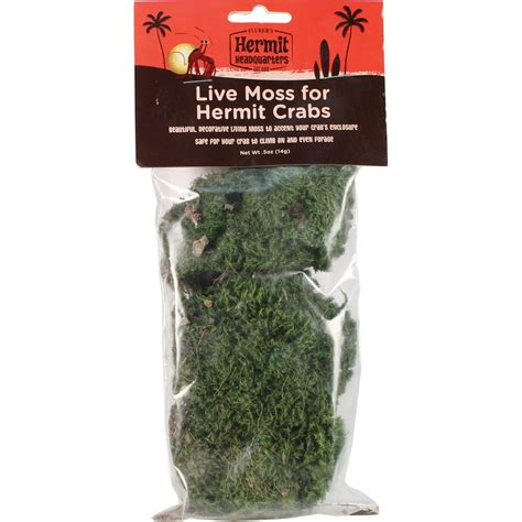Is pillow moss safe for hermit crabs?