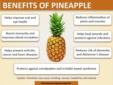 Is pineapple healthy yes or no?