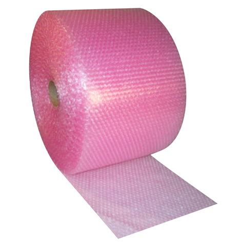 Is pink bubble wrap anti static?