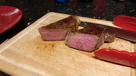 Is pink steak safe to eat?