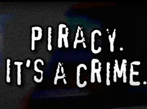 Is piracy a big crime?