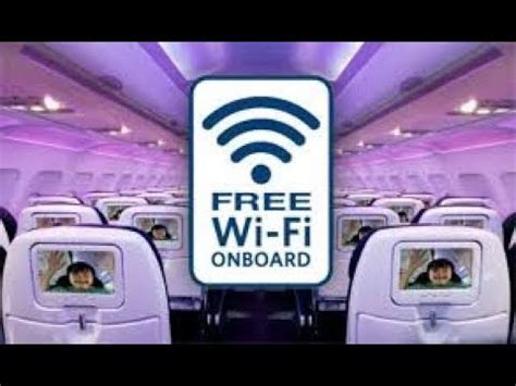 Is plane Wi-Fi free?