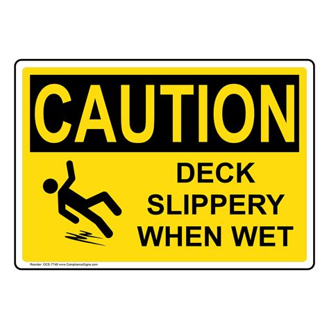 Is plastic decking slippery when wet?