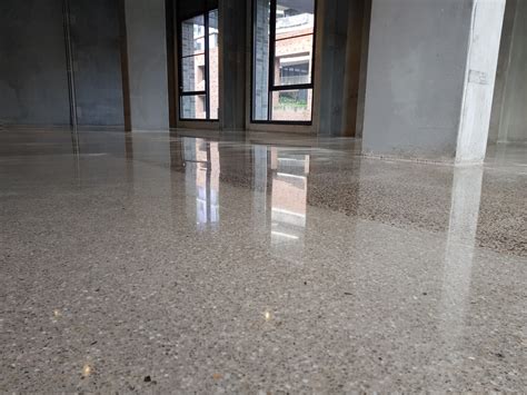 Is polished concrete slippery?