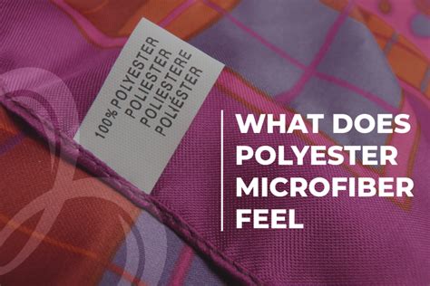 Is polyester feel bad?