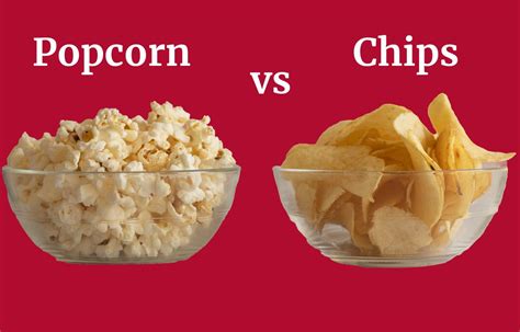 Is popcorn or crisps healthier?