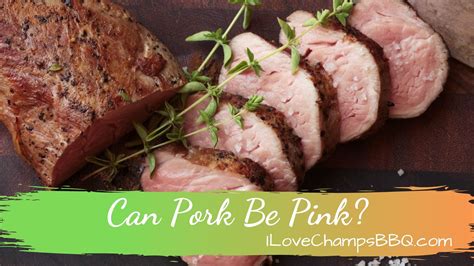 Is pork ever pink?