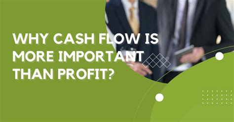 Is positive cash flow more important than profit?