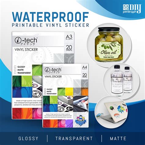 Is printable vinyl waterproof?