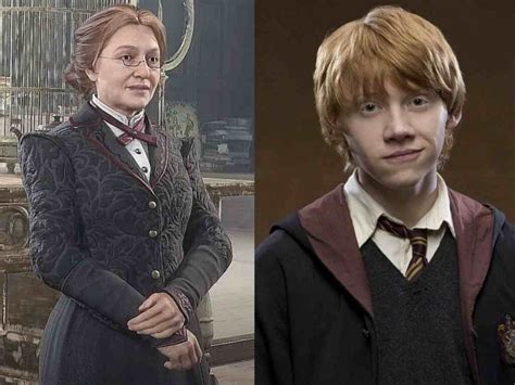 Is professor Weasley related to Ron?