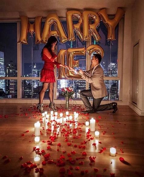 Is proposing at home OK?