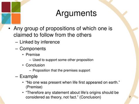 Is proposition and argument the same?