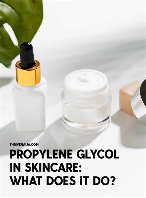 Is propylene glycol safe in skincare?