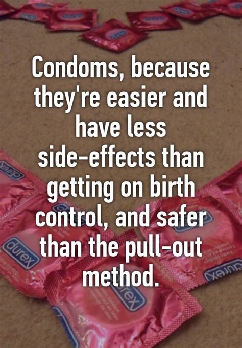 Is pulling out safer than condoms?