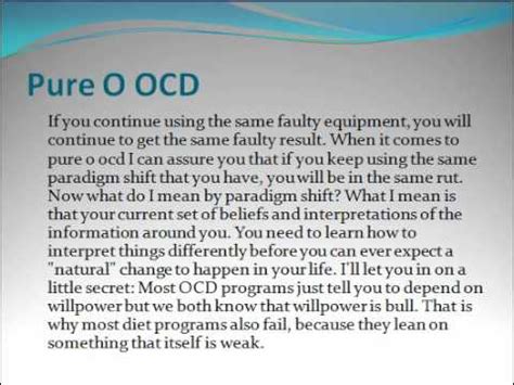 Is pure O OCD curable?