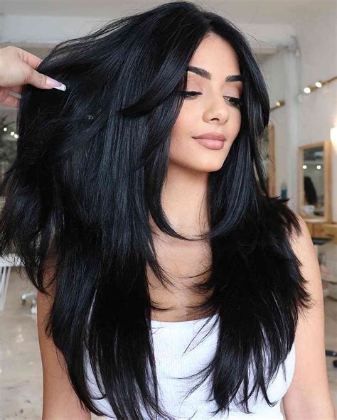 Is pure black hair attractive?