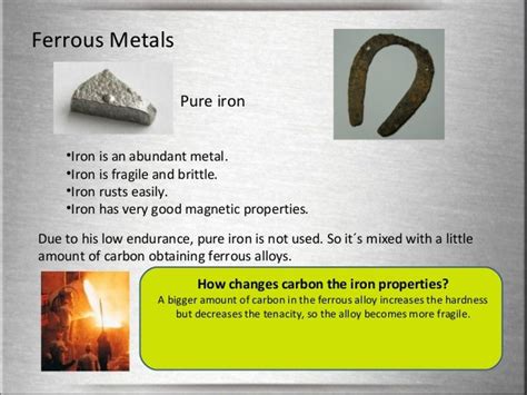 Is pure iron fragile?