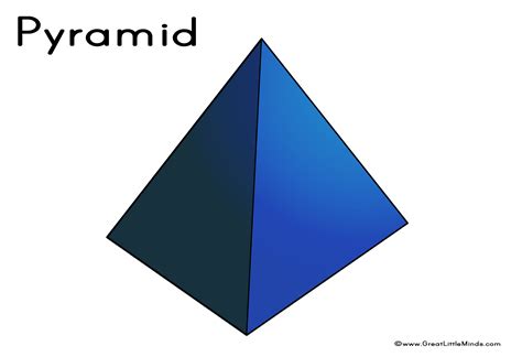 Is pyramid a 3D shape?