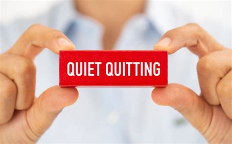 Is quiet quitting acceptable?