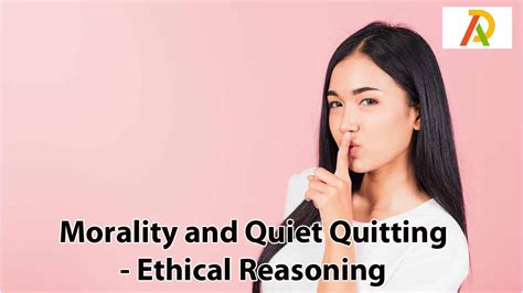 Is quiet quitting ethical?
