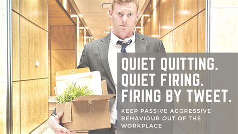 Is quiet quitting passive aggressive?