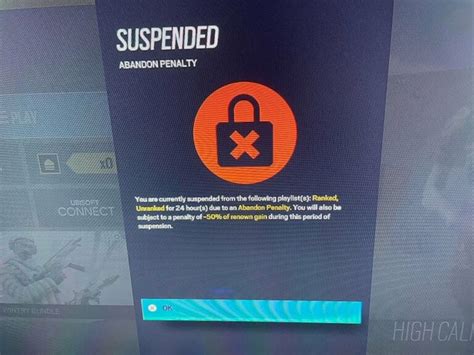 Is r6 banned for disconnecting?