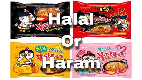 Is ramen noodles halal or haram?