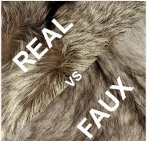 Is real fur better than faux fur?