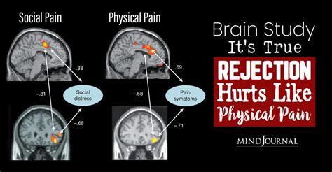 Is rejection like pain to the brain?