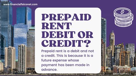 Is rent a credit or debit?