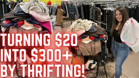 Is reselling thrifted clothes profitable?