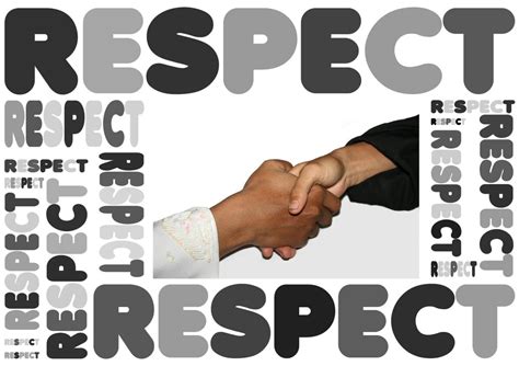 Is respect and dignity the same thing?