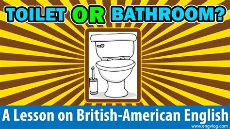 Is restroom American or British?