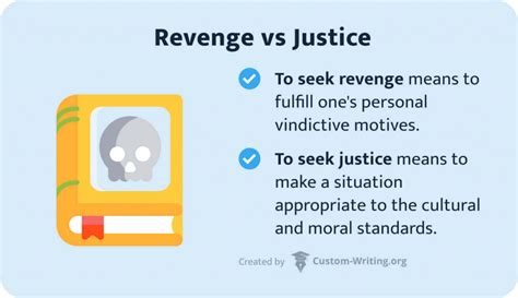 Is revenge a selfish act?