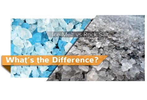 Is rock salt better than ice melt?