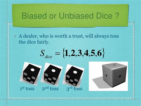 Is rolling a dice biased?