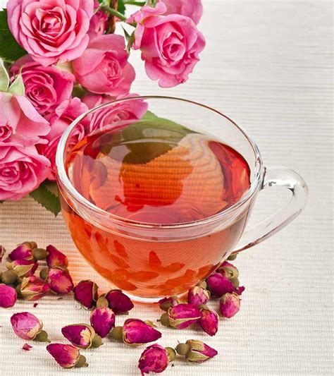 Is rose tea good for your face?