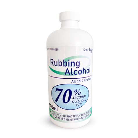 Is rubbing alcohol just ethanol?