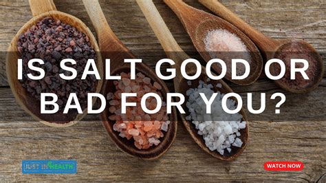 Is salt good or bad for the brain?