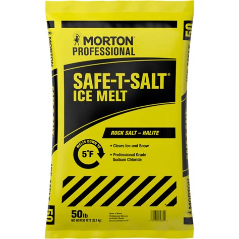 Is salt ice safe?