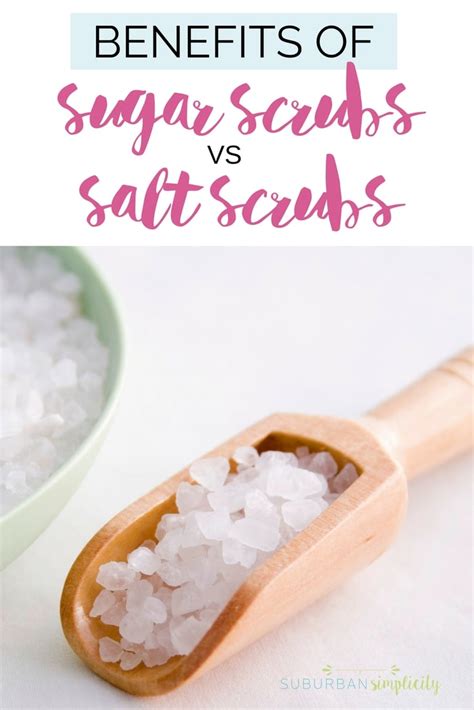 Is salt or sugar better for hair scrub?