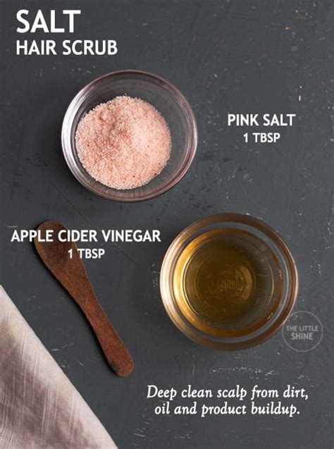 Is salt or sugar better for scalp scrub?